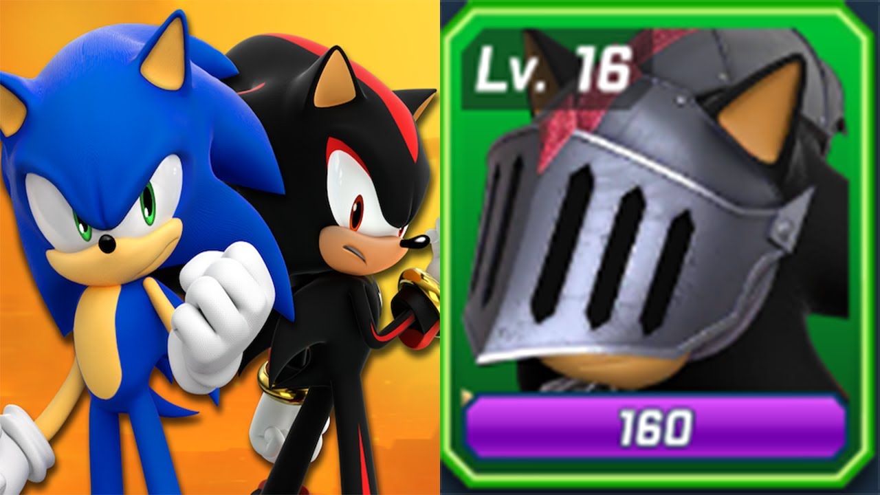 Sonic Forces - I can't win trophies with My Max Level Sir Lancelot Shadow Gameplay