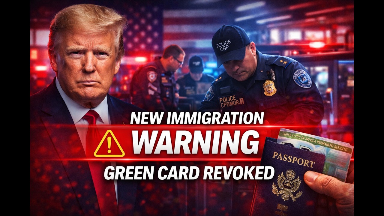 ВНИМАНИЕ: Ваша грин-карта может быть аннулирована в аэропорту уже сегодня.