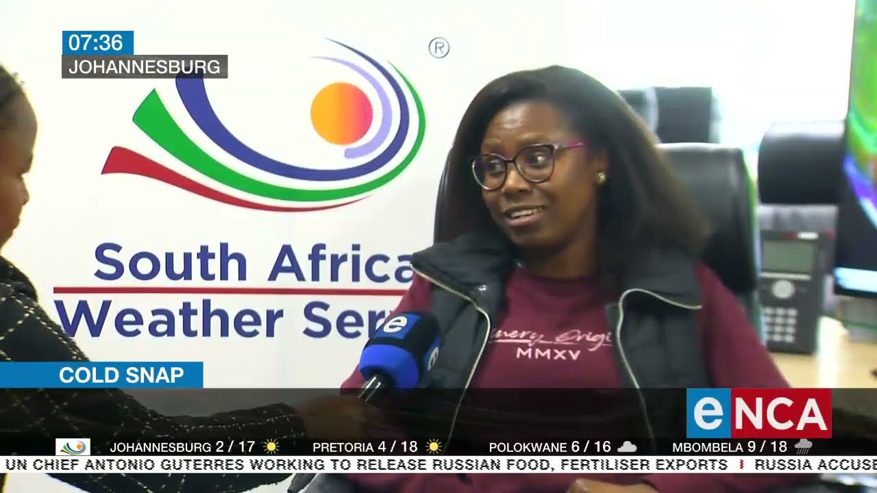 Icy weather in store for Gauteng