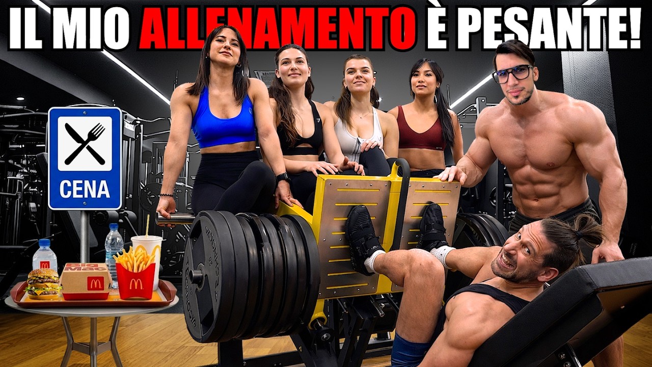 STO SPINGENDO TROPPO IN PALESTRA! Il mio allenamento da Bodybuilder! | EP.3