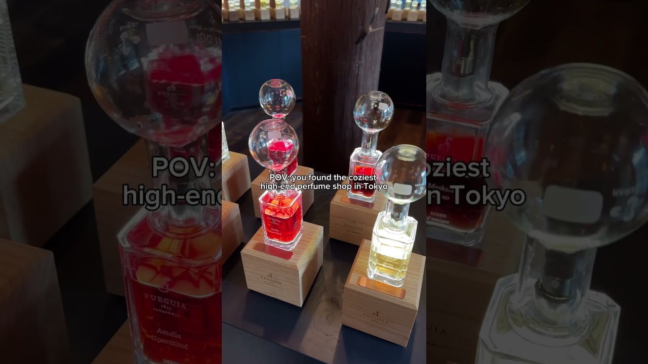 The coolest perfume shop in Tokyo!