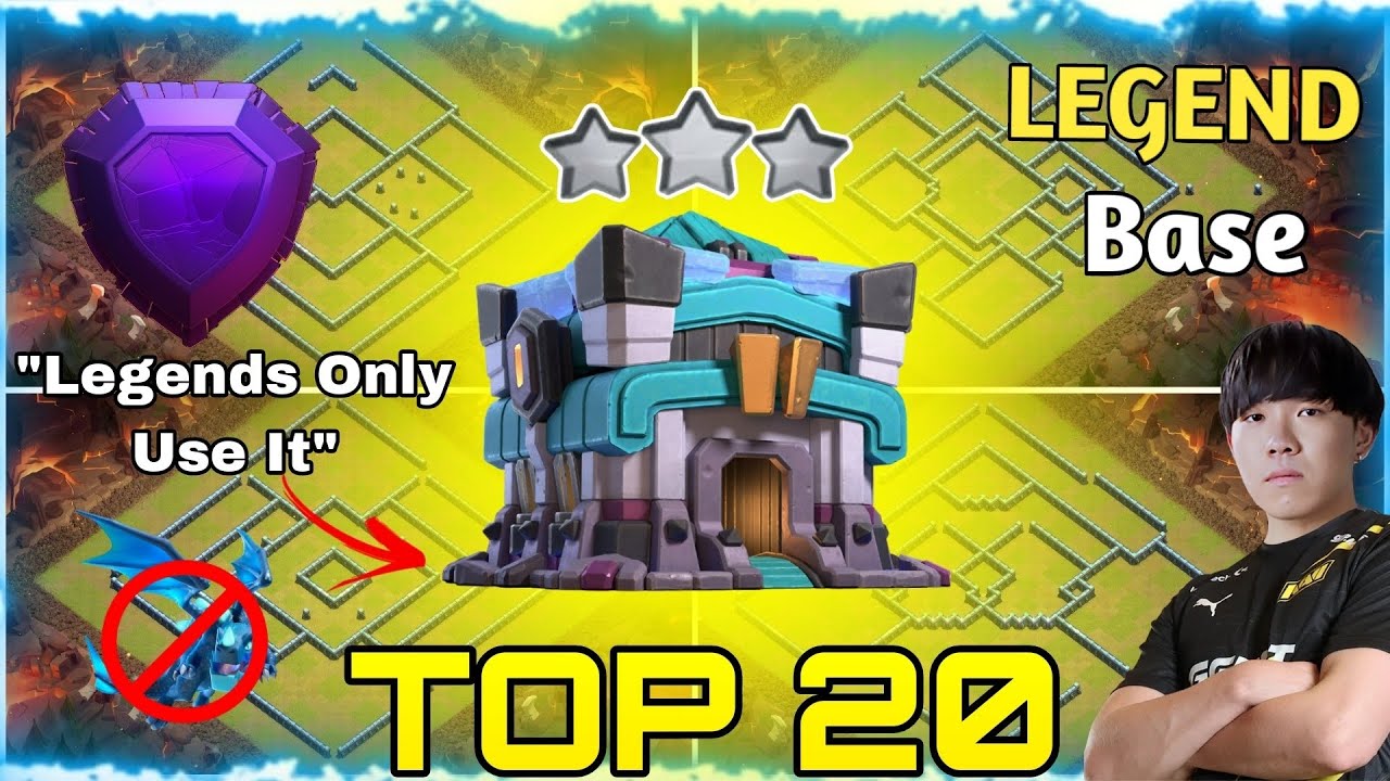 Best!!Th13 Trophy Pushing Bases In Clashofclans!!Townhall 13 Legend Layout With Link!!
