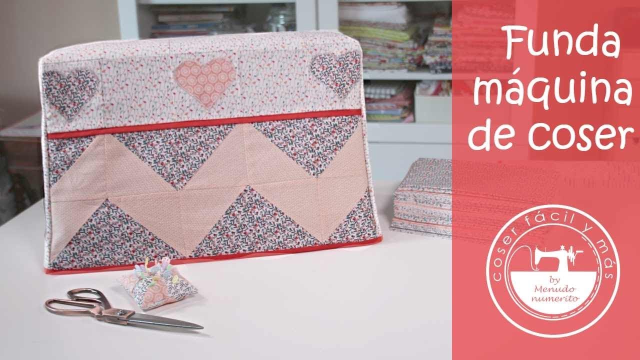Funda para máquina de coser de patchwork