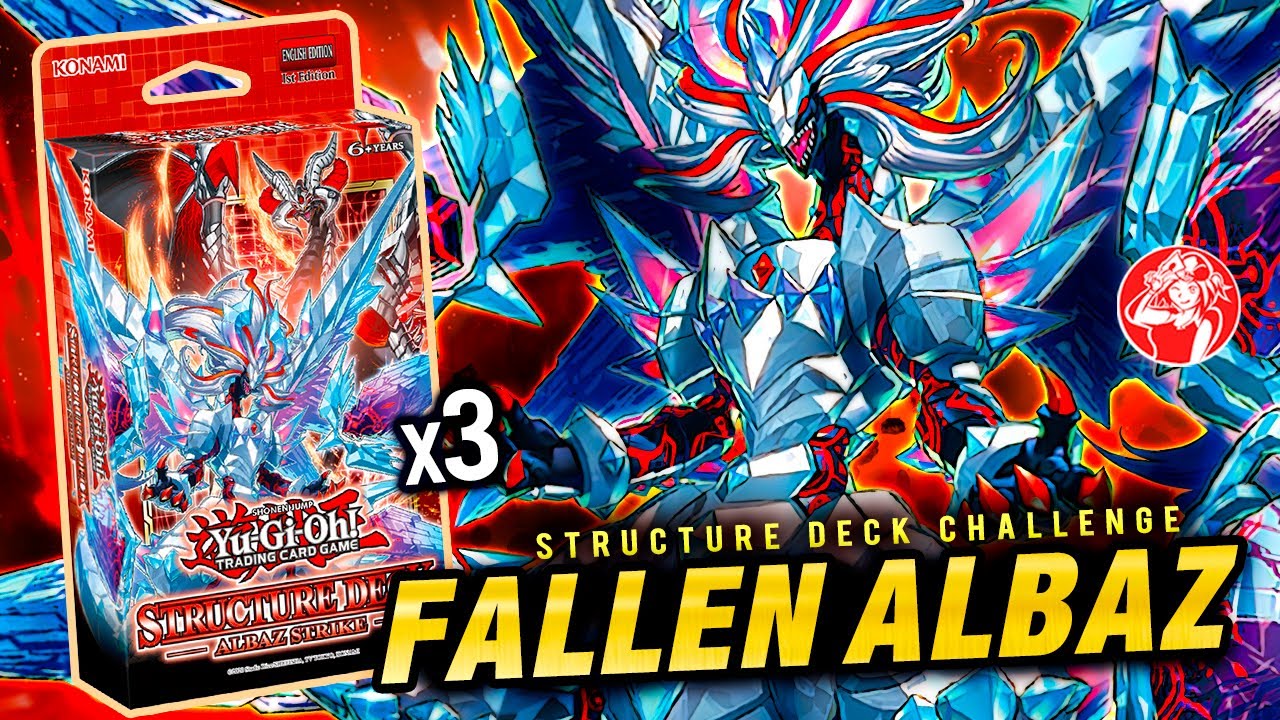 🐲 FALLEN OF ALBAZ Deck | 💲33 Structure Deck Albaz Strike x3 (TCG | EDOPRO)
