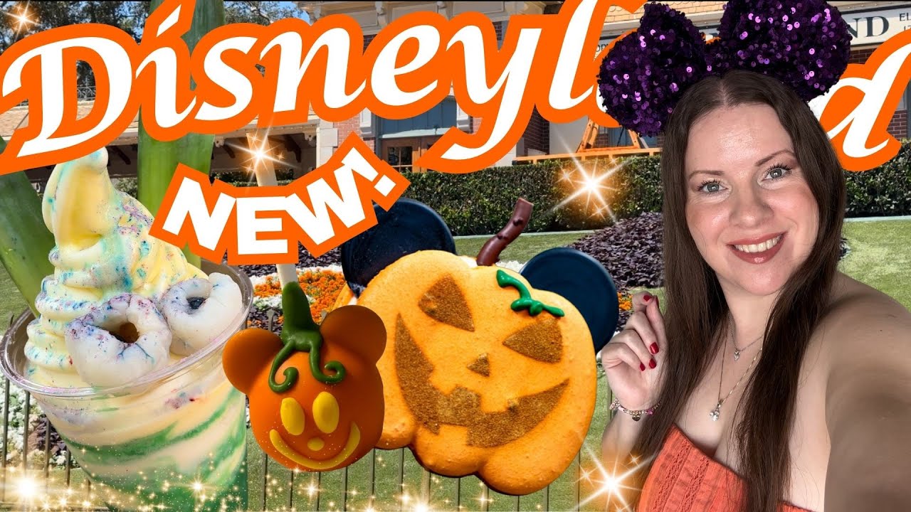 Trying NEW HALLOWEEN FOODS at Disneyland | Must Try Macaron, Delicious Foods, New Merch & Characters