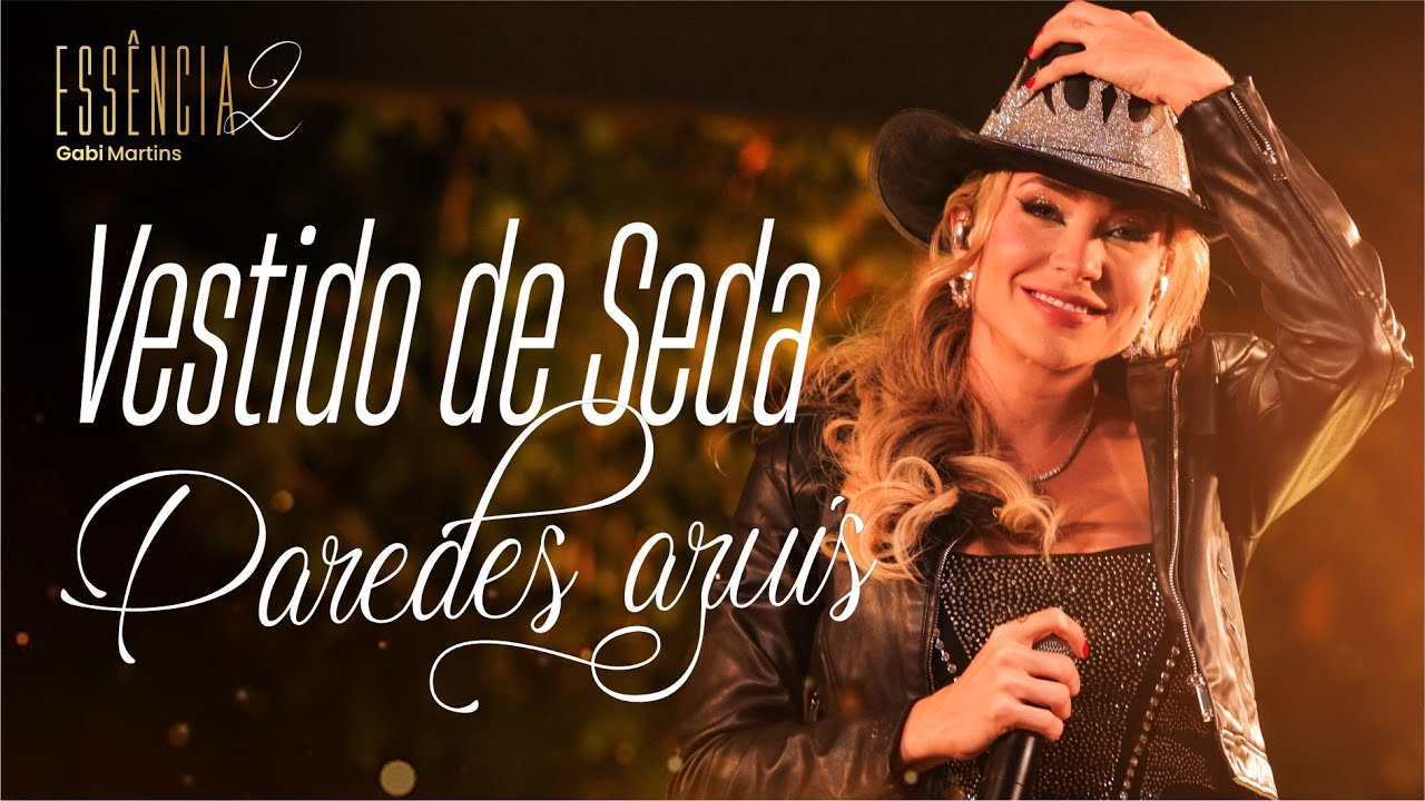 Gabi Martins - Vestido de seda | Paredes azuis