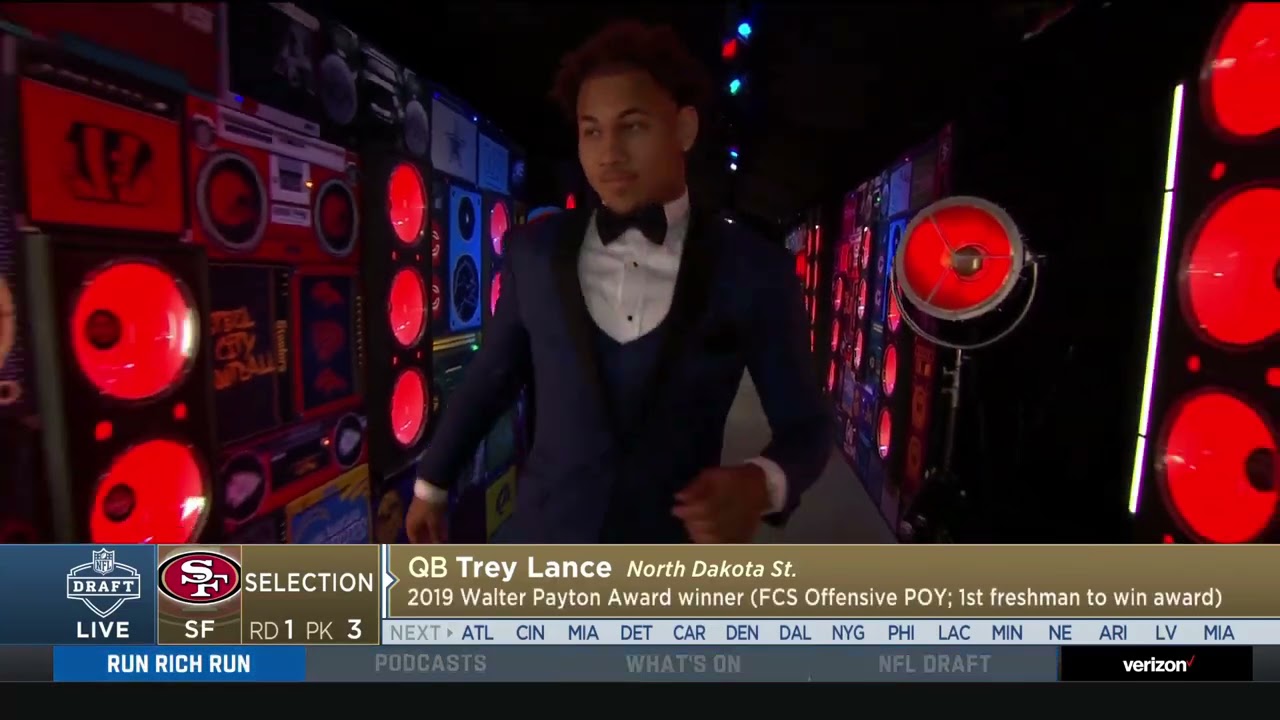 49ers Select Trey Lance w/ #3 Pick | 2021 NFL Draft