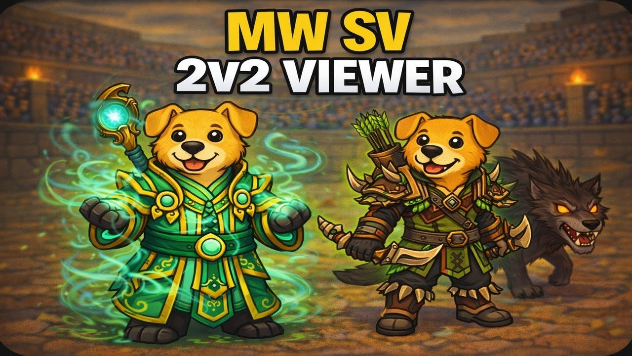 R1 Healer – MW 2v2– Viewer Games  Pre patch