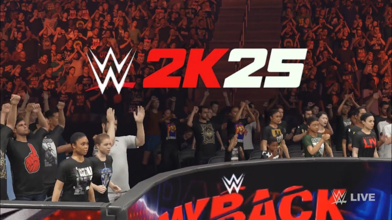 WWE 2k25 2025 HD - Геймплей на ПК #wwe #2k25