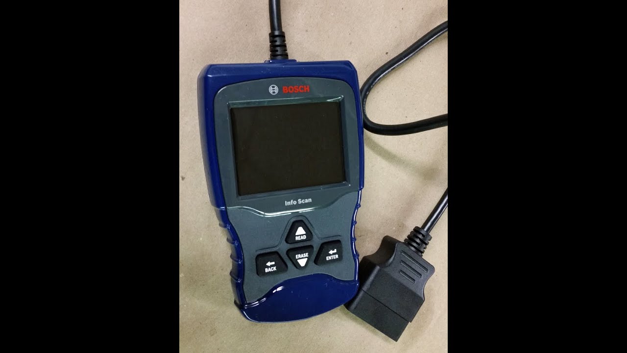 BOSCH OBD II Scan tool - CEL Scan and Erase Codes
