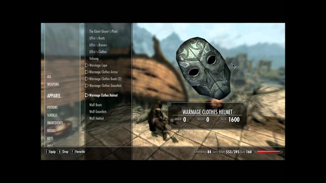 Elder Scrolls V: Skyrim Mod - War Mage Armor