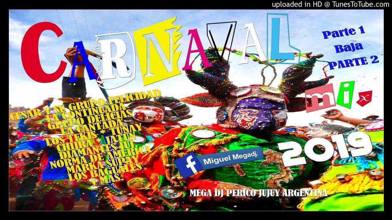 CARNAVALEROS ENGANCHADOS MEGA DJ PARTE 1 2019
