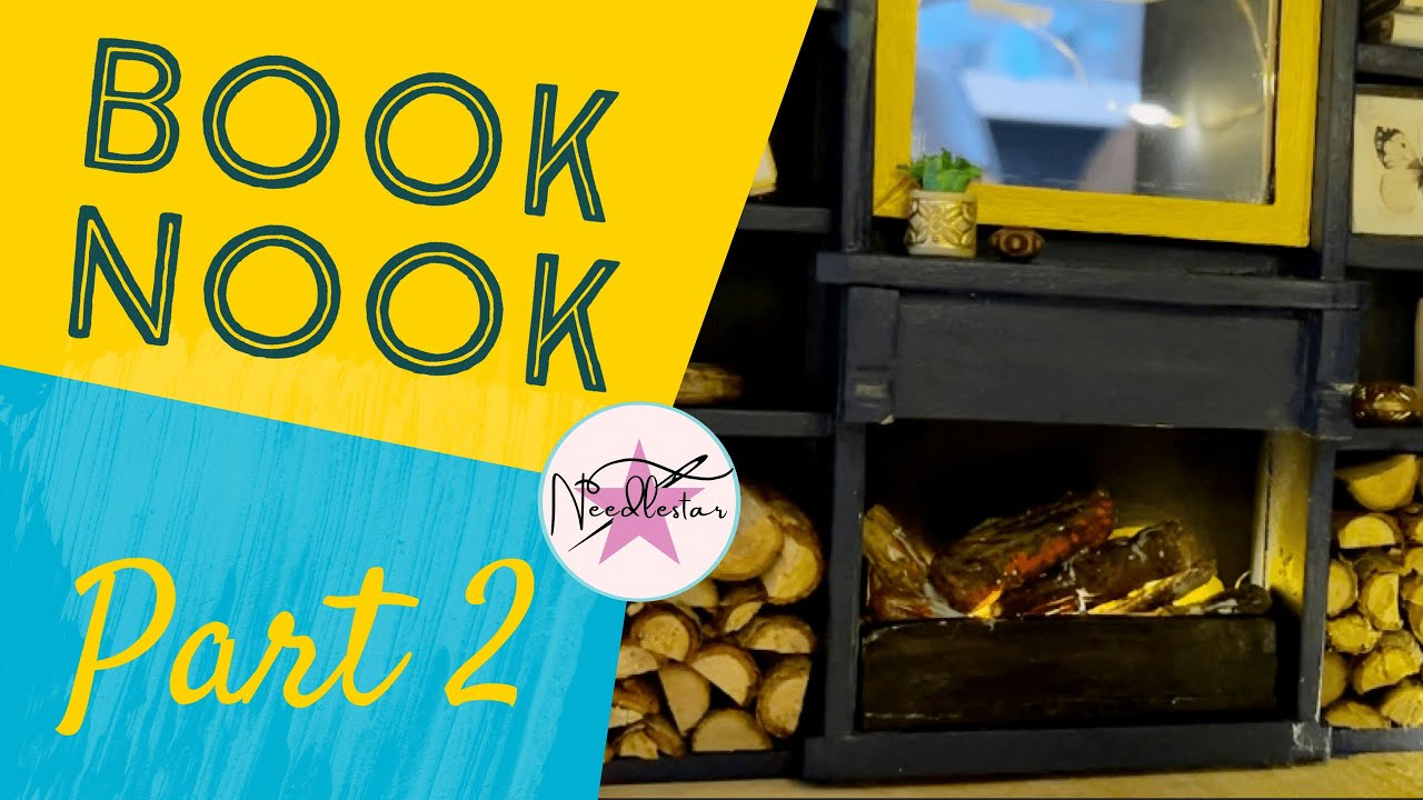 Book Nook 2 | Downstairs Fireplace