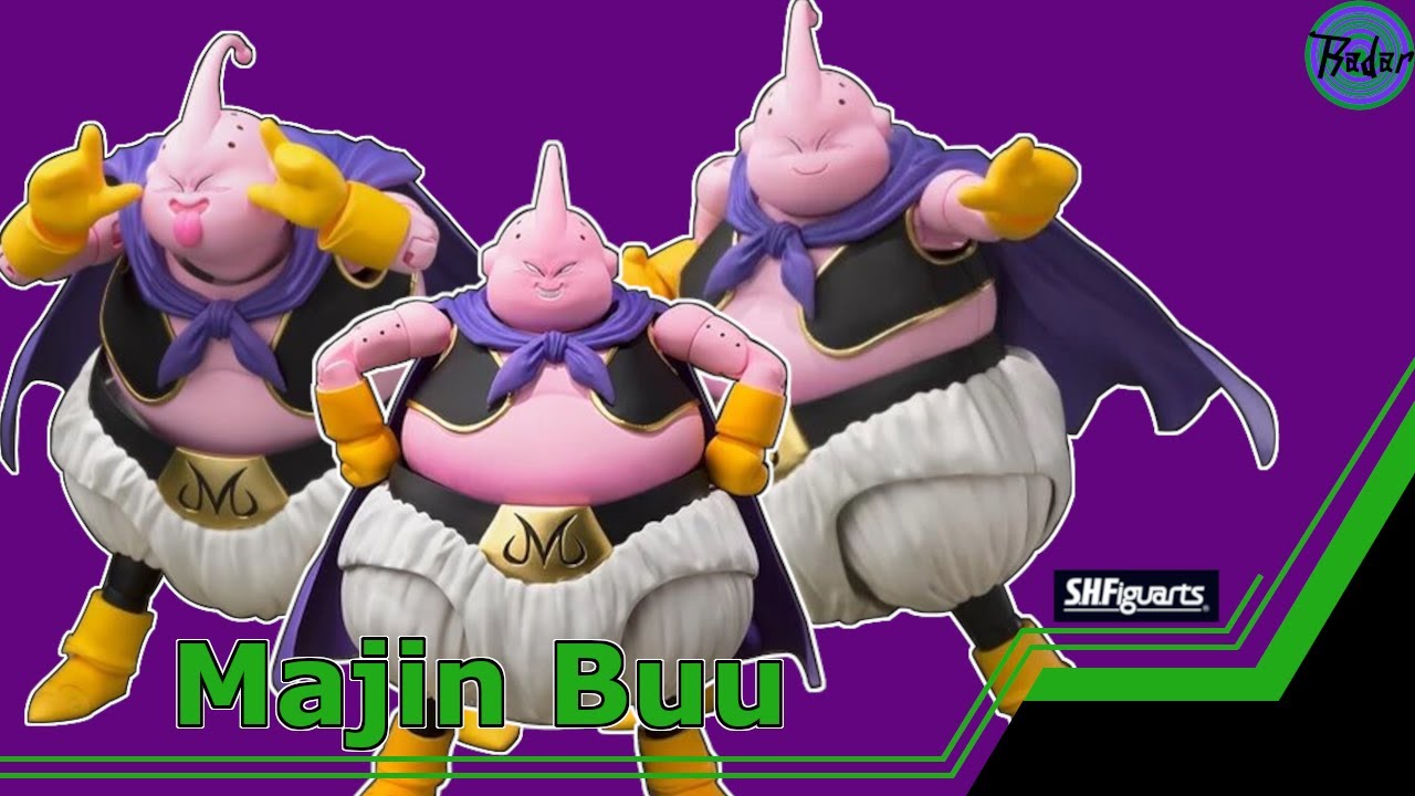 SH Figuarts Fat Majin Buu Good Ver. Dragon Ball Z 1/12 Action Figure Review