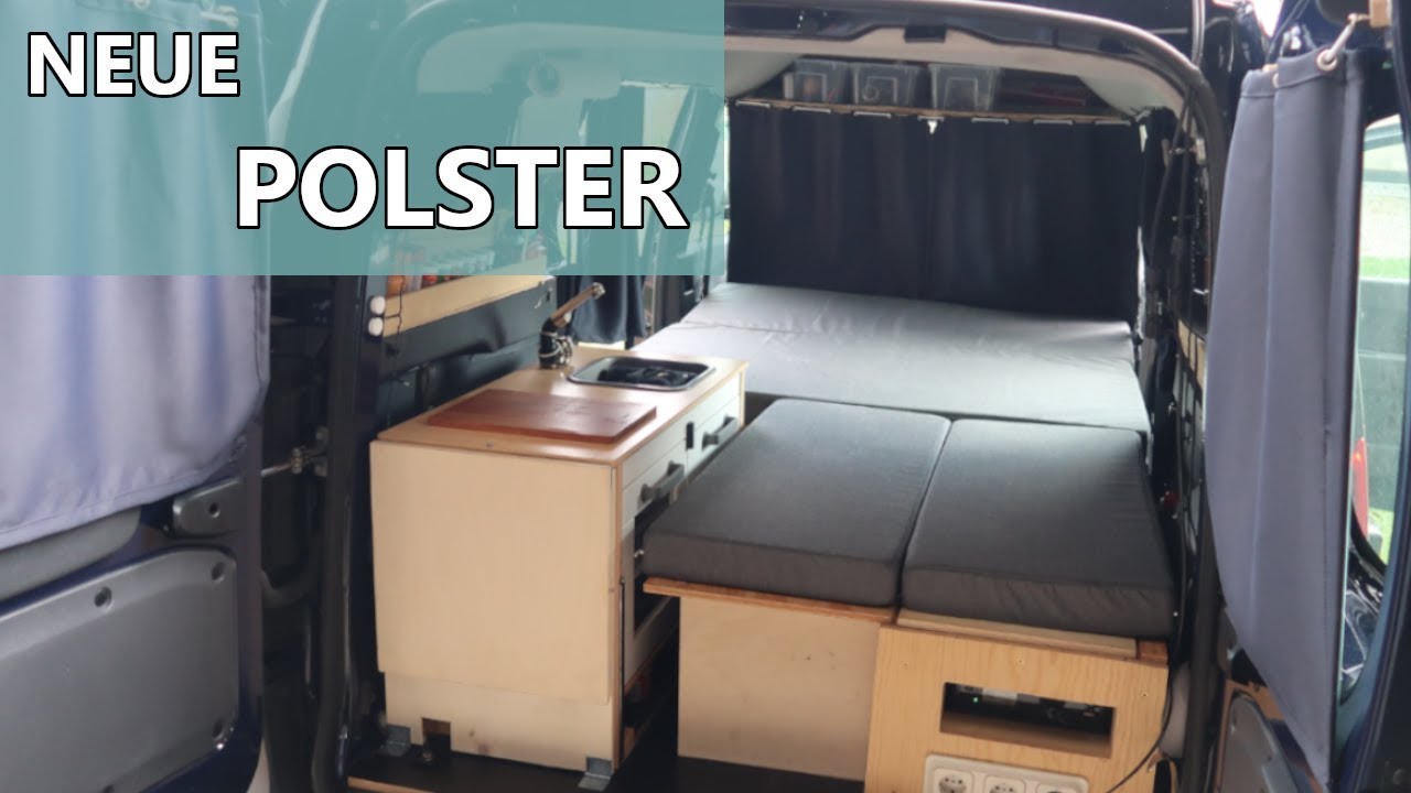 Neue Polster [Matratzen] || DACIA DOKKER  MINI CAMPER ||