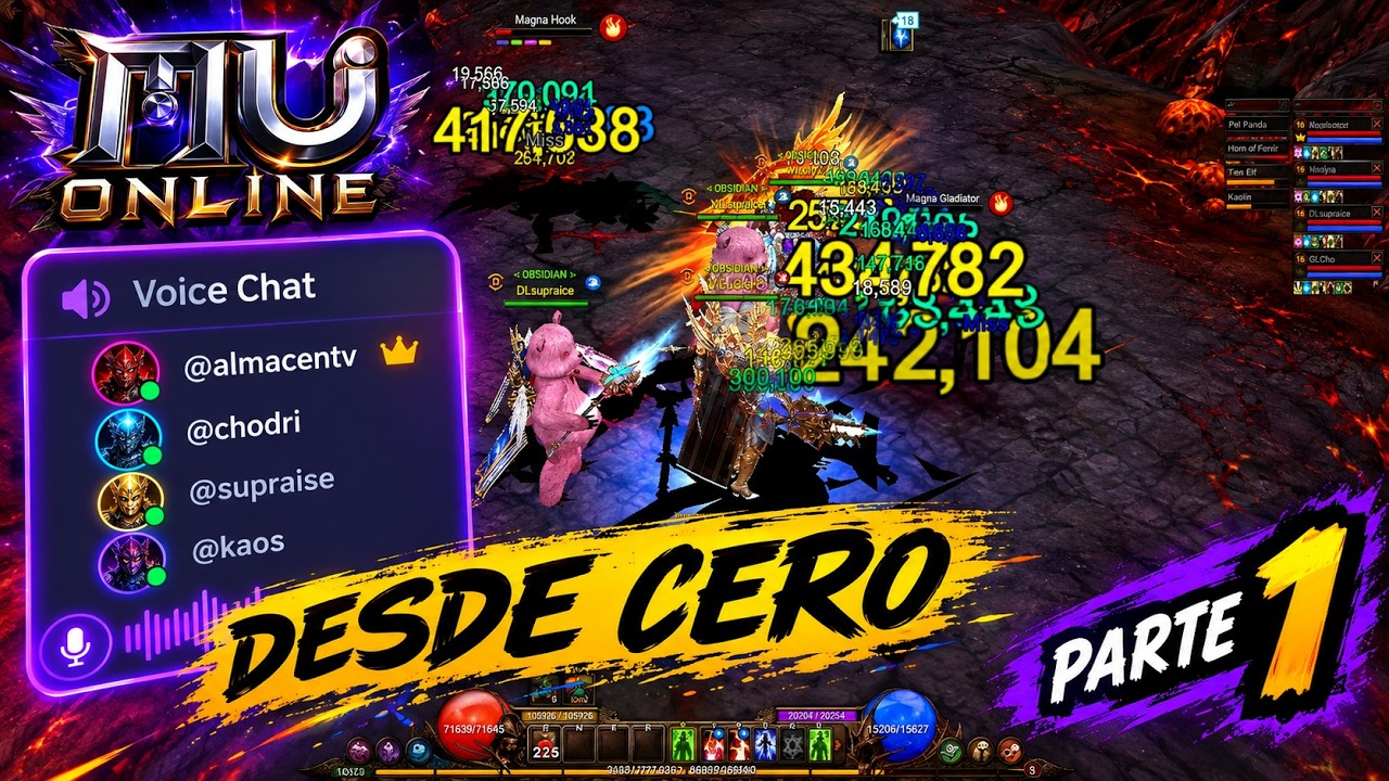 DOCUMENTAL DESDE CERO - MU ONLINE SPEED LVLUP [MTM]