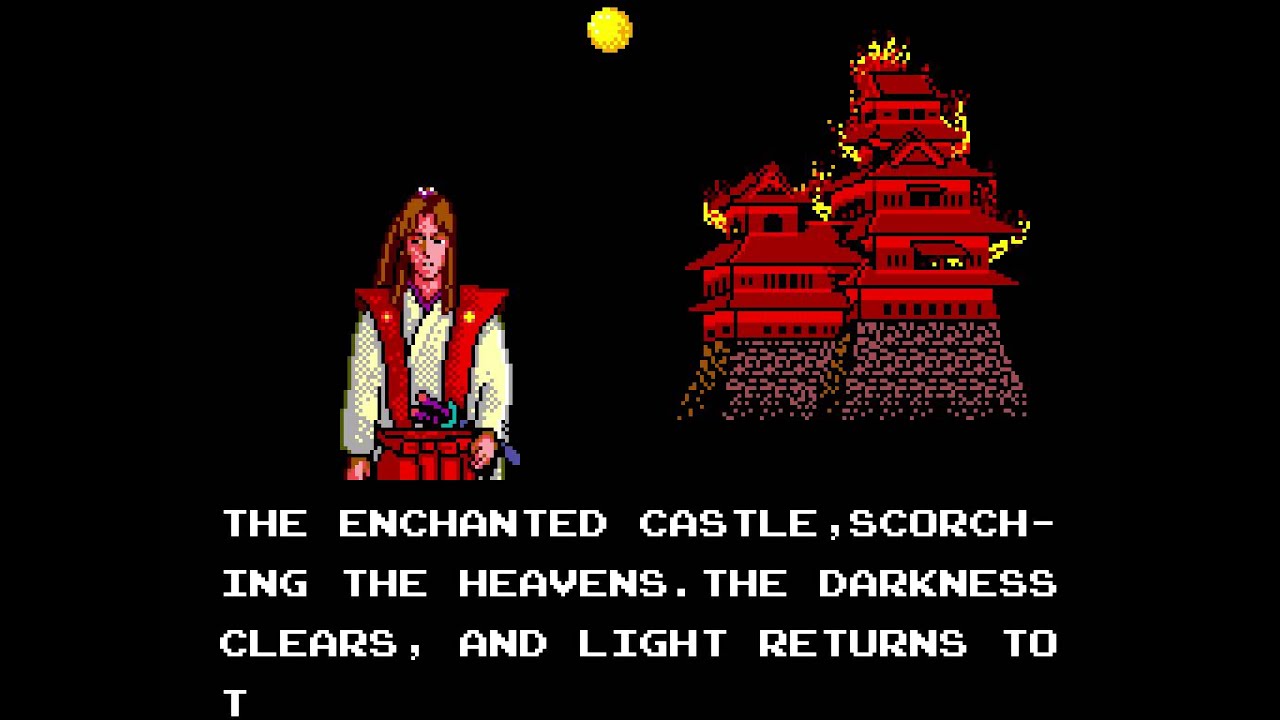Kenseiden - Sega Master System - ending