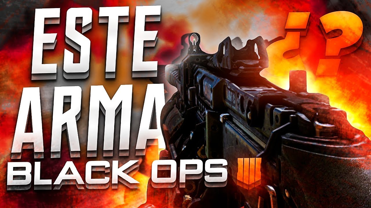 ¿DE DONDE SALE ESTE PEDAZO DE ARMA? CHETO EN BLACK OPS 4