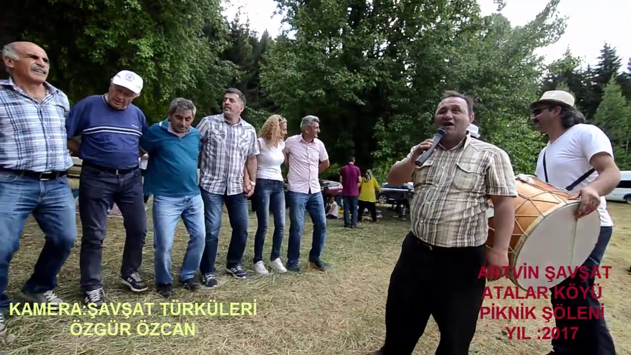 ŞAVŞAT ATALAR KÖYÜ PİKNİKTE OYNARKEN