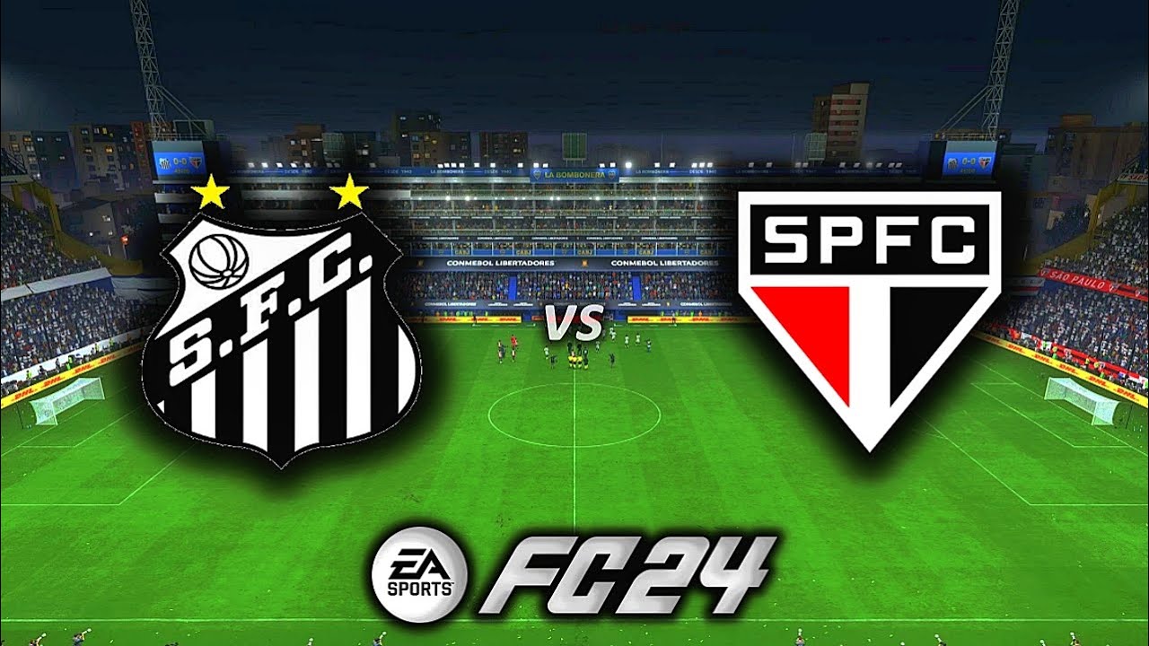 EA Sports™ FC 24 ⚽ Santos VS São Paulo - Clássico San-São | FC 2024 GamePlay PlayStation 5 #02
