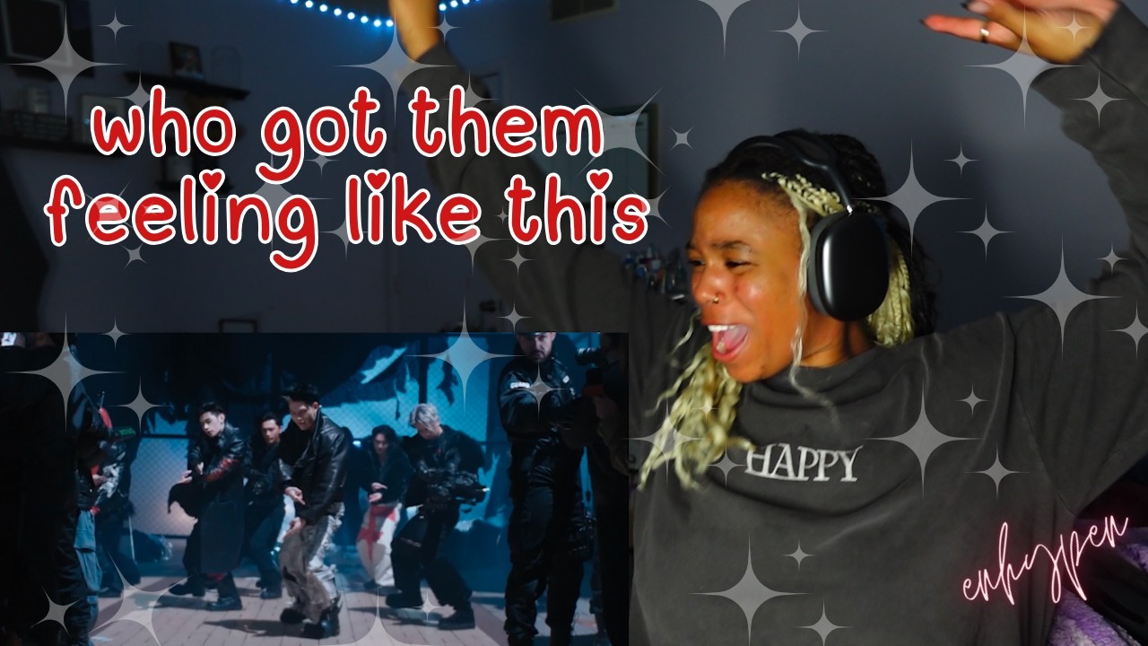 Reacting to ENHYPEN (엔하이픈) 'Knife' Official MV & ‘Big Girls Don′t Cry’ Performance | Kayla Michelle