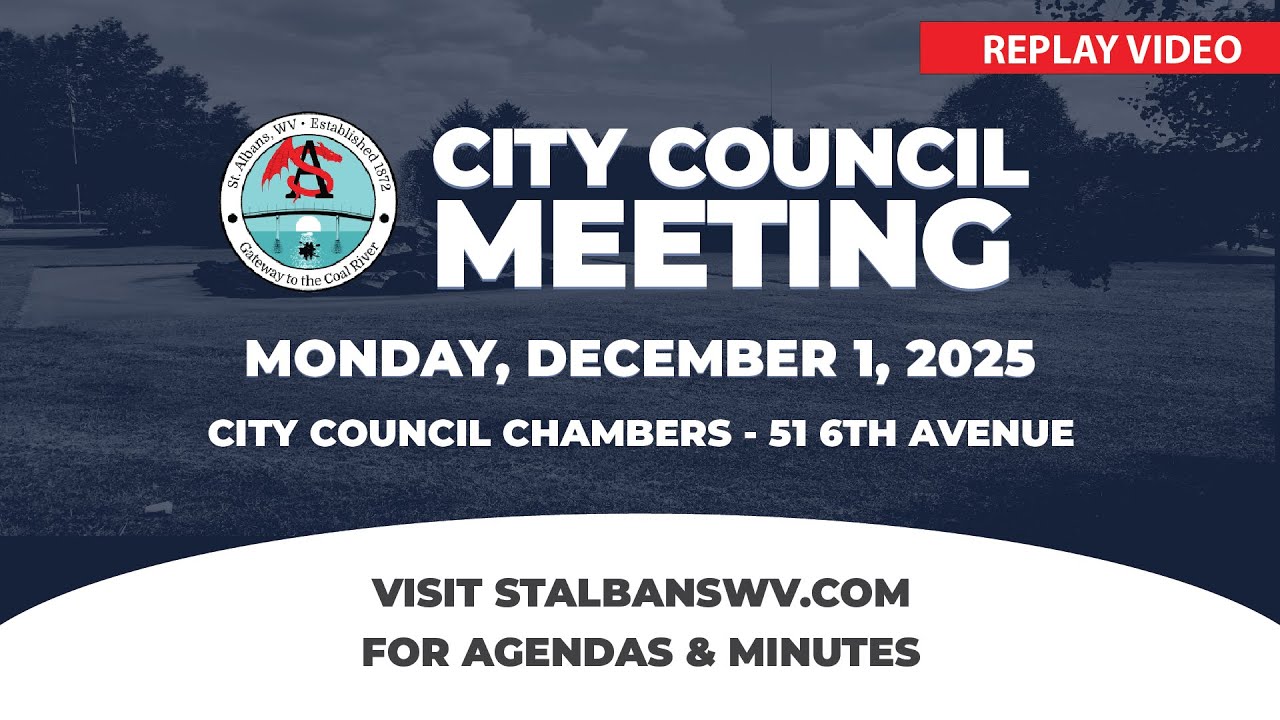 St. Albans City Council Meeting - December 1, 2025