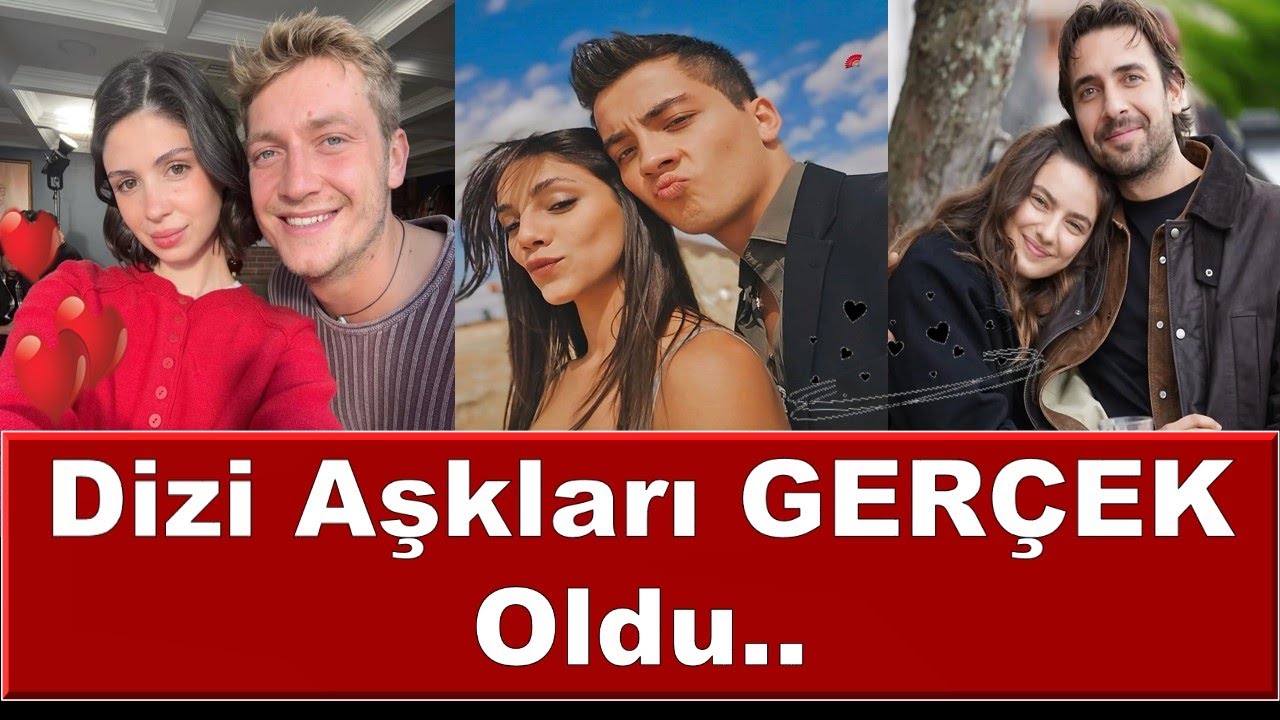 Dizi Setinde Tanışıp Gerçek Hayatta Aşk Yaşayan Ünlüler