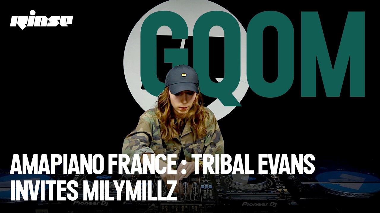 Tribal Evans invite MilyMillz - Amapiano France (Electronic DJ Set) | Rinse France