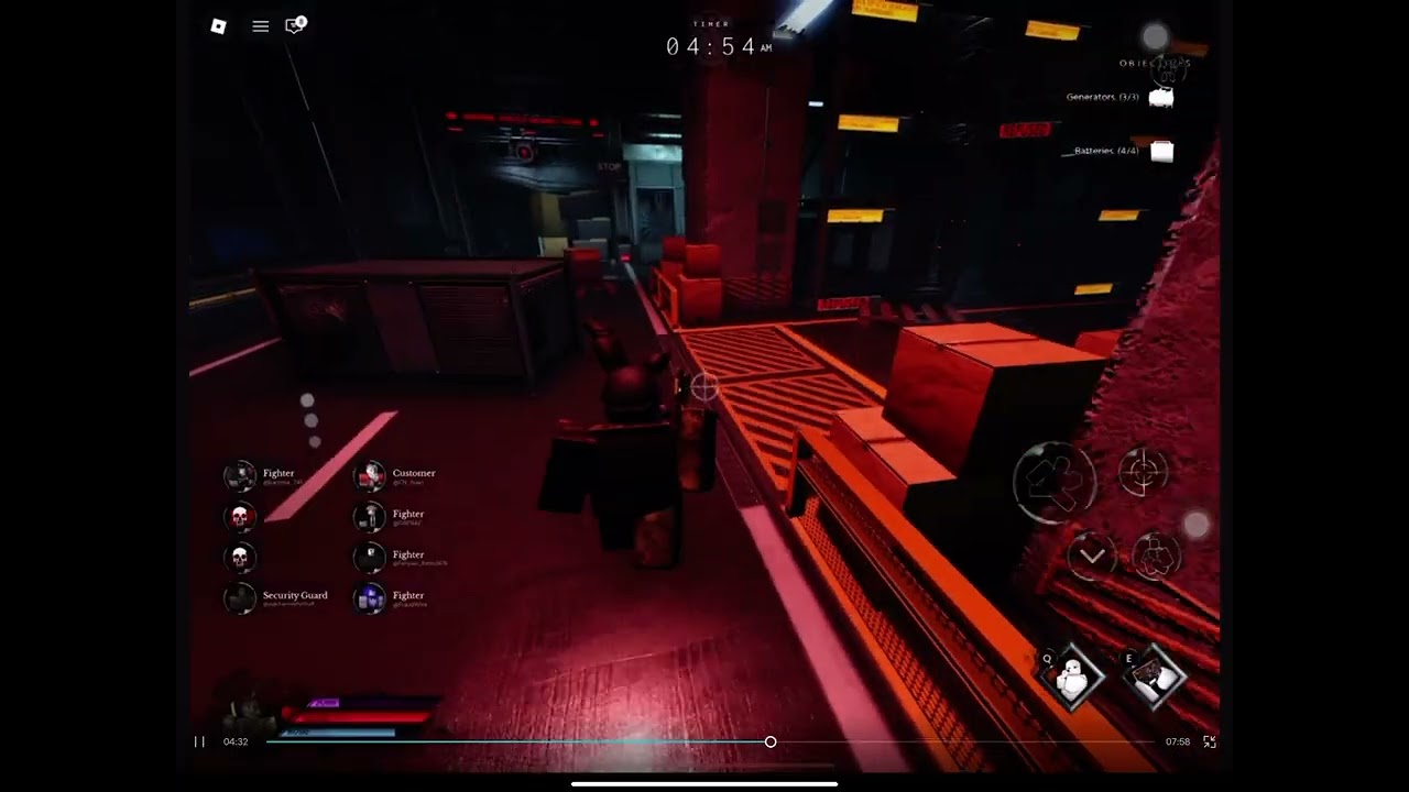 Bite by night  security guard, mobile gameplay check description if you want |||||||||￼￼￼