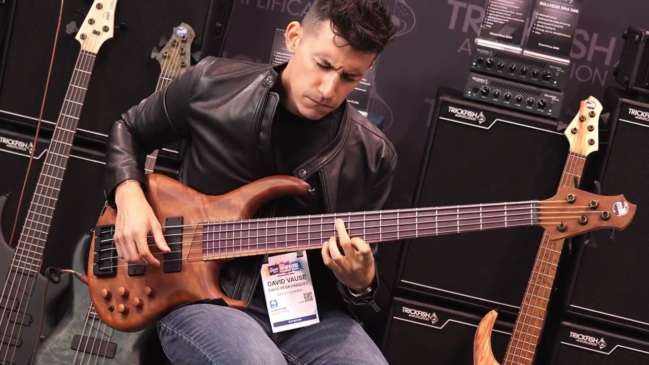 DEMO: MTD 535-24 Figured Makore NAMM Show 2026 (ft.@DavidVause)