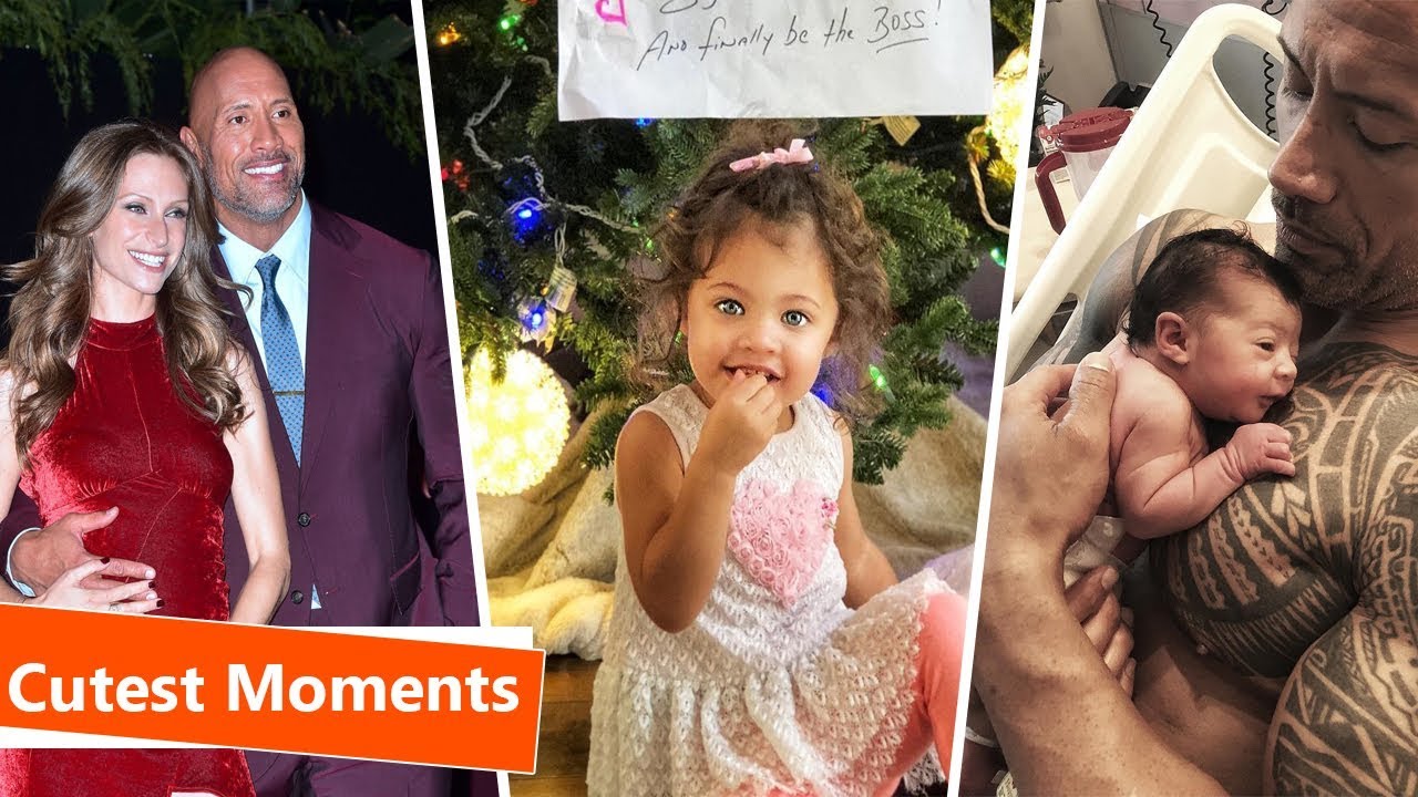 Dwayne 'The Rock' Johnson's Wife & Kids 2018 ► Cute & Funny Moments