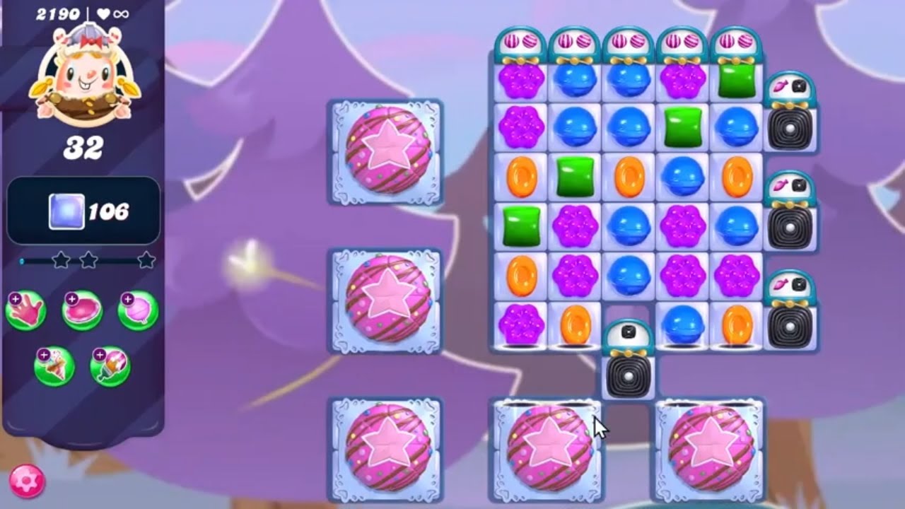 Candy Crush Saga LEVEL 2190 NO BOOSTERS (new)