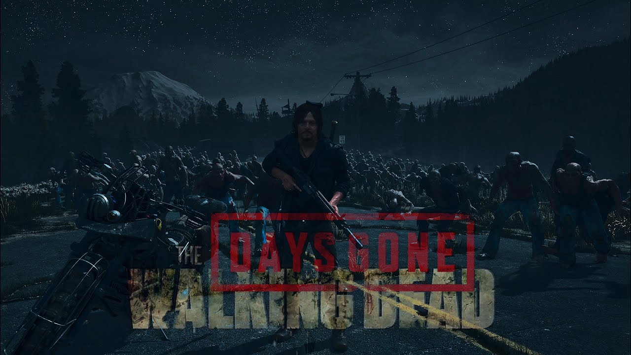 Days Gone - The Walking Dead Daryl Dixon 4k Video Gameplay Live Stream