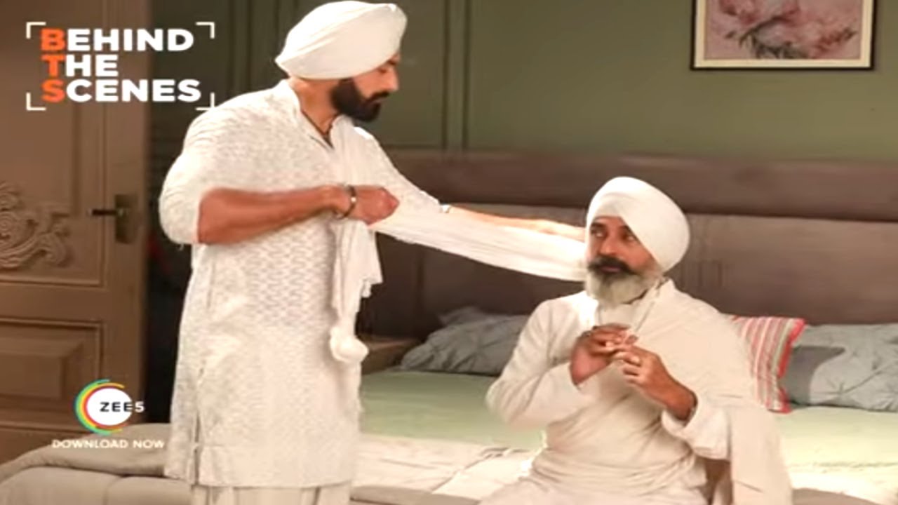 Ranja ने Satraj Singh को पेहनाई Pagadi | Ikk Khudi Punjab Di | Behind The Scenes | Zee TV