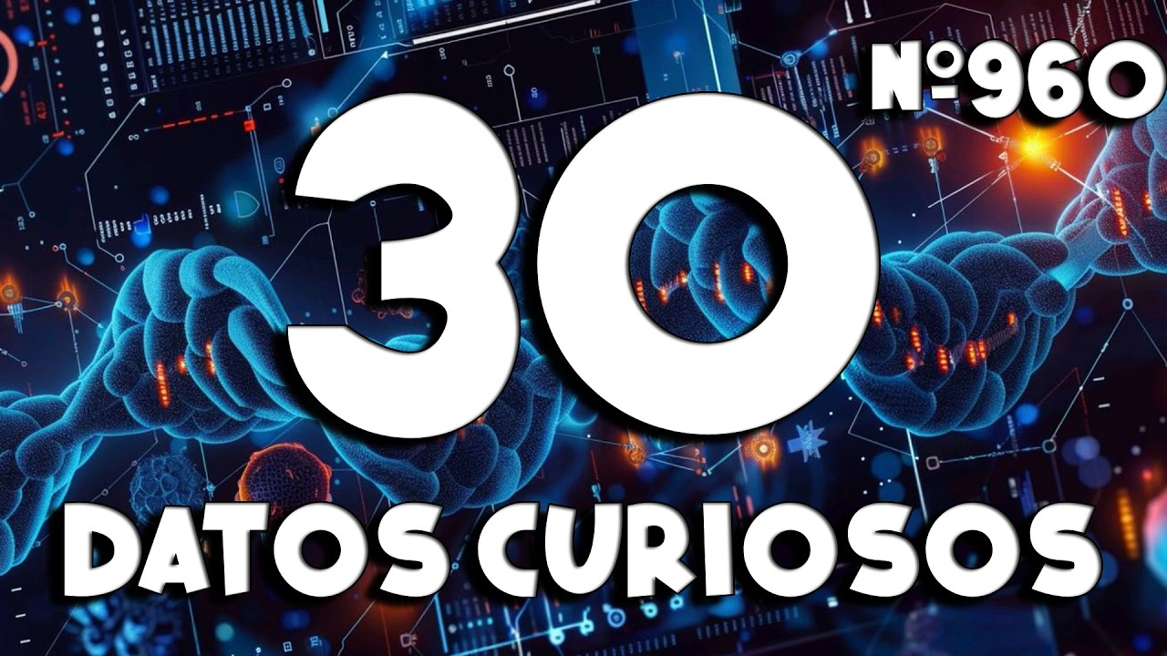 30 DATOS CURIOSOS y COSAS QUE NO SABÍAS ⏰😲 960 #curiomaníatv