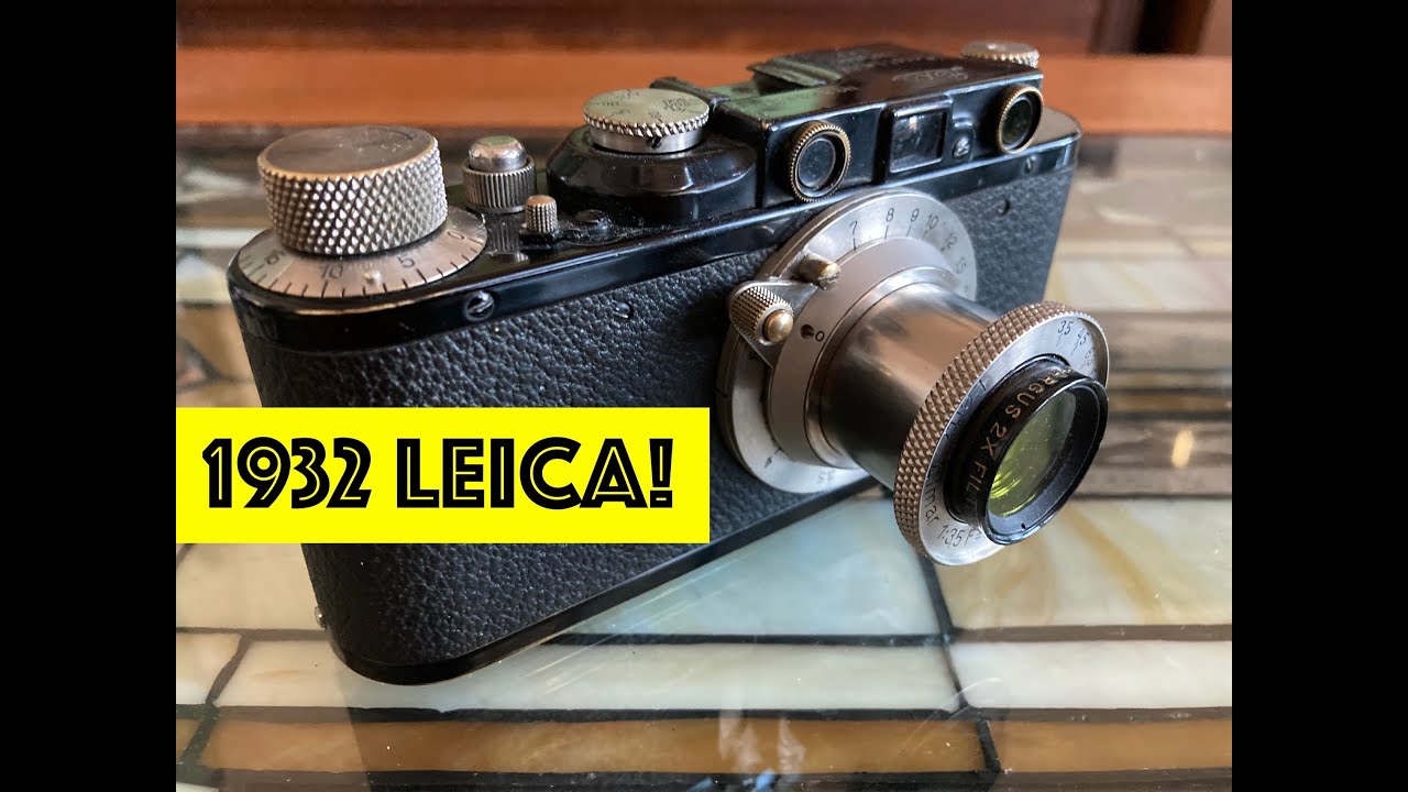 A 1932 Leica II 35mm Camera--Quarantine Edition