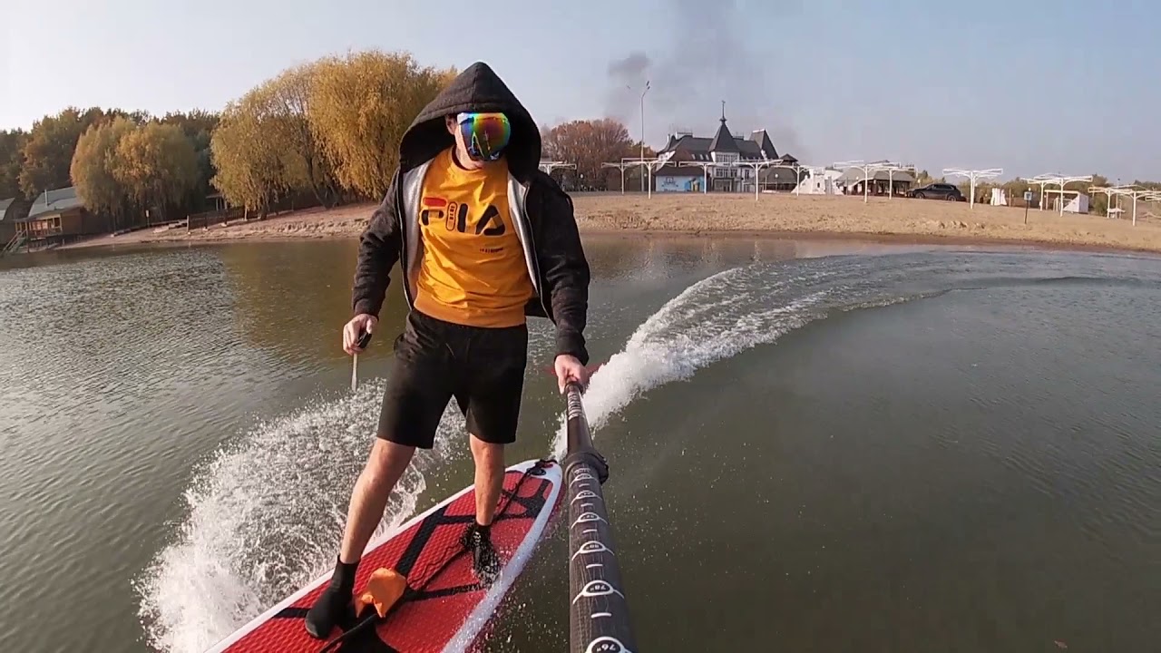 Электрическая доска для серфинга Sup board с мотором 5kW  . Распаковываем, смотрим что внутри.