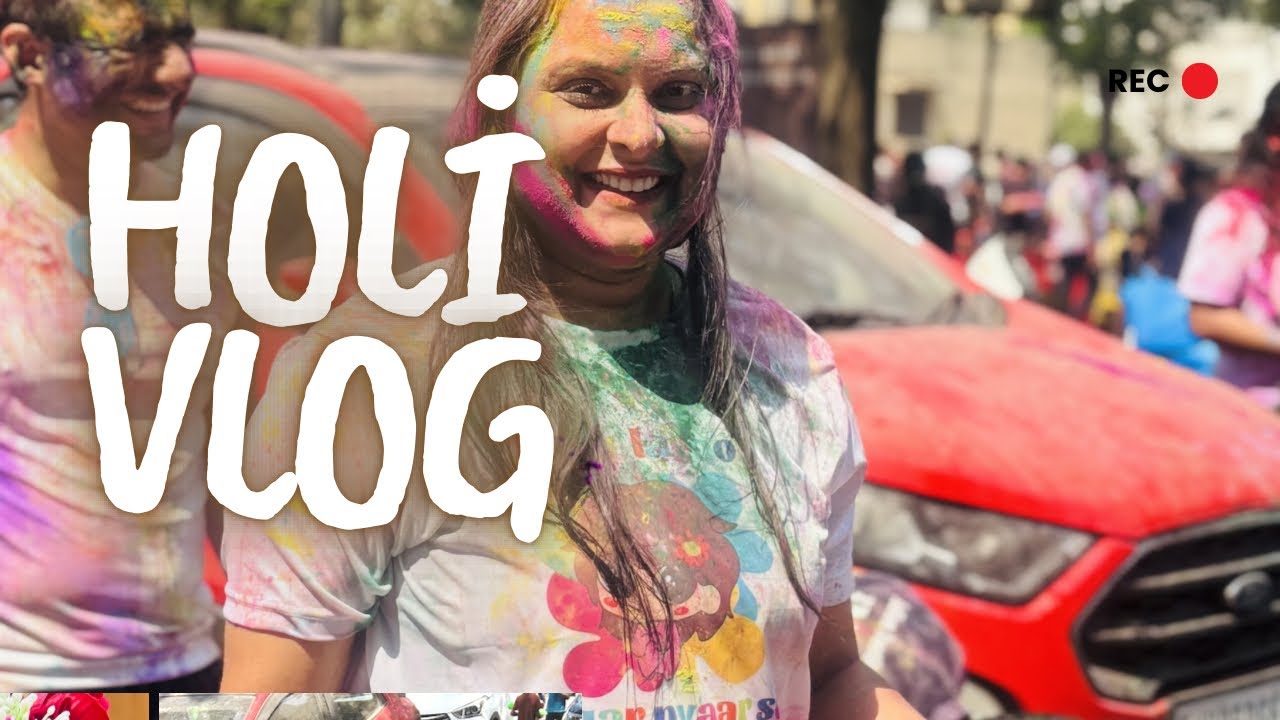 Holi celebration Vlogs 2026 |Rang,Pichkari Aur Dher Saari Masti  #trending #ytstudio #holi #festival