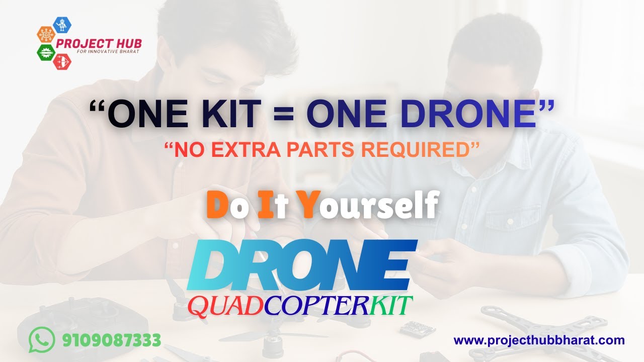 DIY Drone Kit for Students 🚀 | ATL Lab & KV School | Complete Drone Making Kit