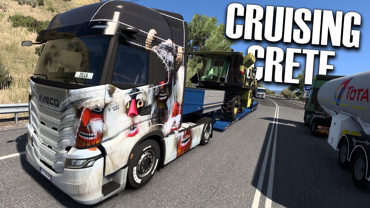 ETS2 | Cruising Crete | Euro Truck Simulator 2 | Cruising Greece | Episode 135