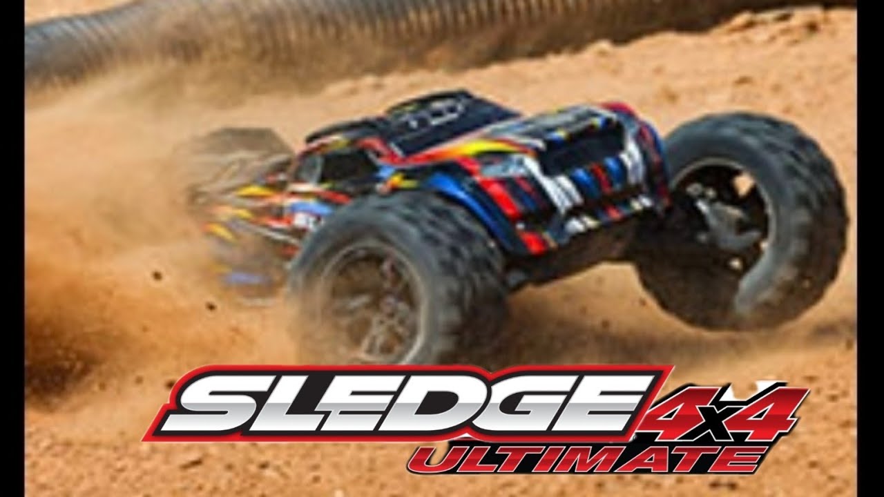Traxxas sledge ultimate 2025 unboxing