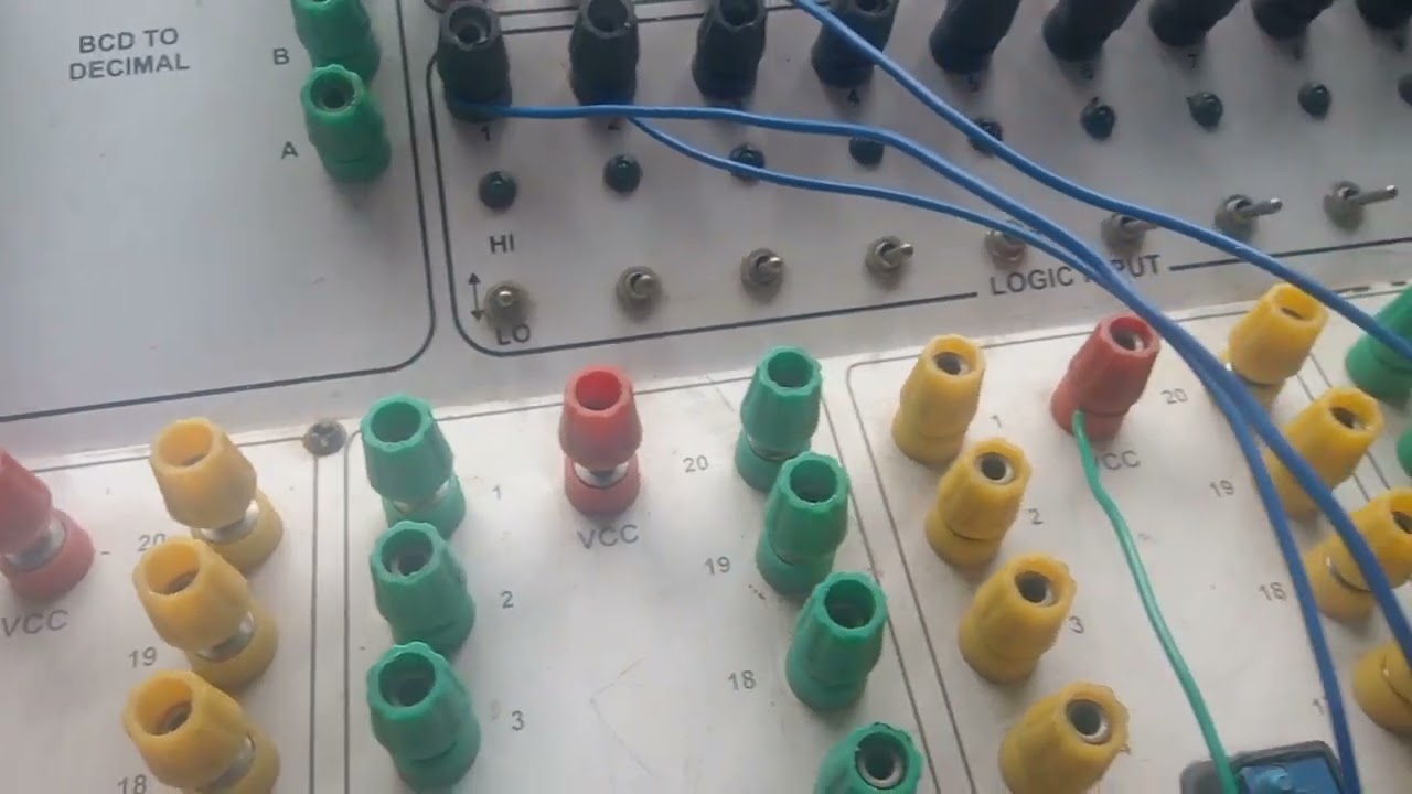 EXPERIMENT ON SR FLIP FLOP #LOGIC CIRCUIT DESIGN LAB