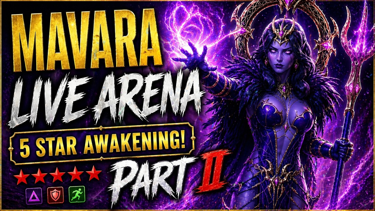 Utilizing Mavara the Web Diviner in Raid Shadow Legends Live Arena