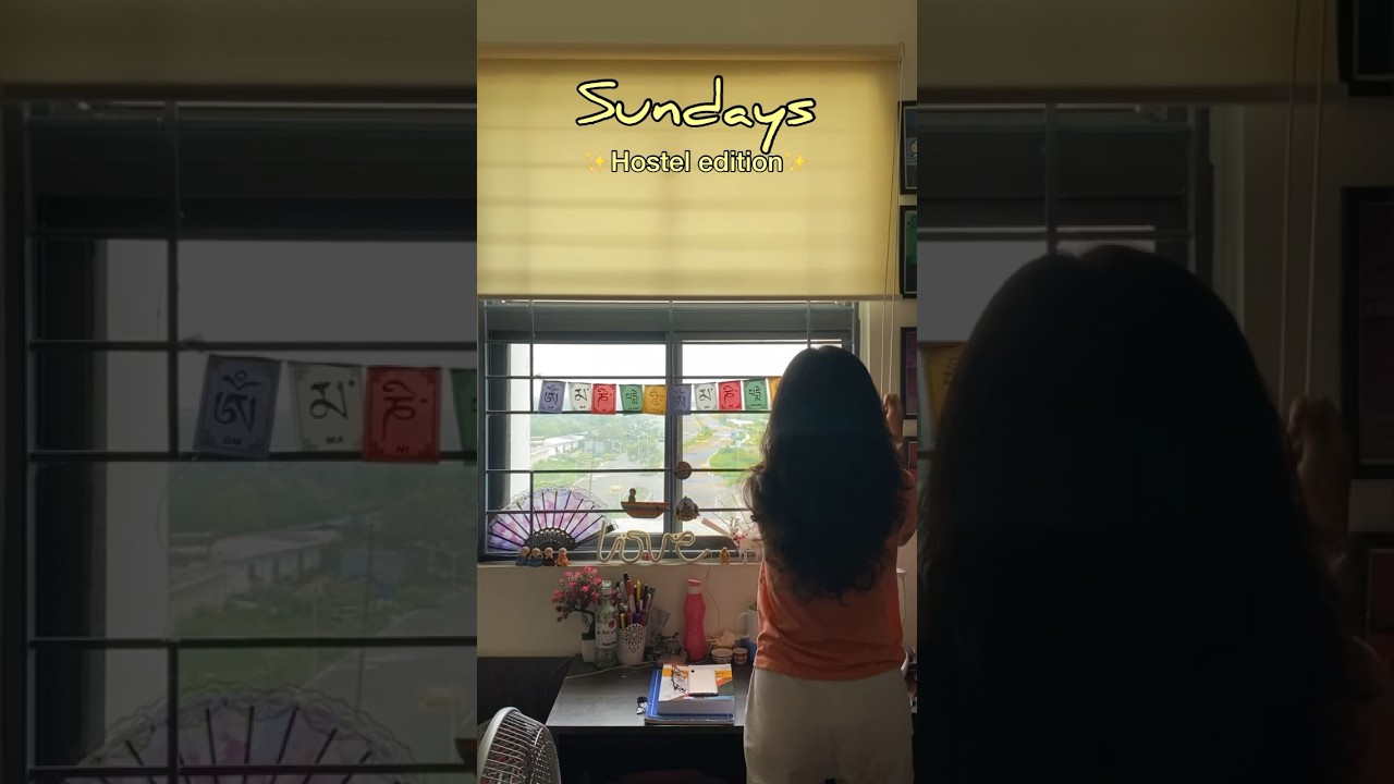 Sundays l Hostel Edition | Ahana Biswas l NEET #hostellife #sunday #aiimshostel #neetmotivation