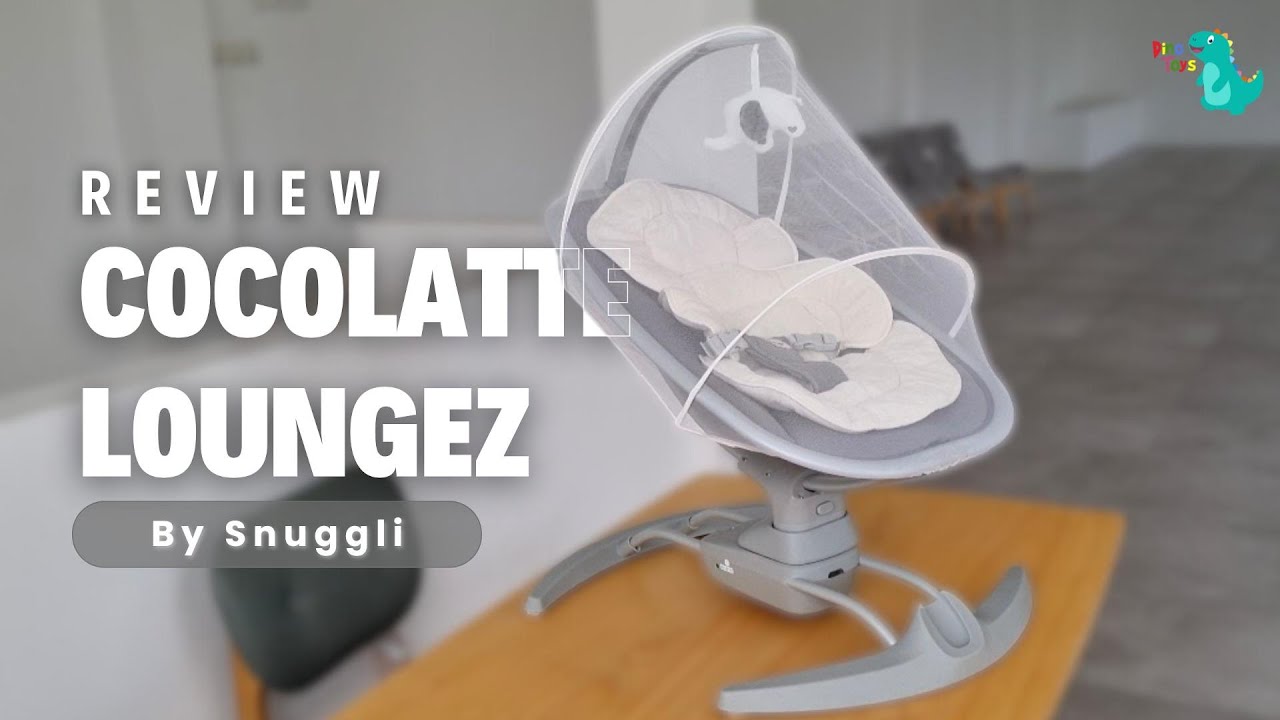 REVIEW BABY SWING Chair Cocolatte Loungez Snuggli by dino toys ungaran #babyswing #loungez #bouncer