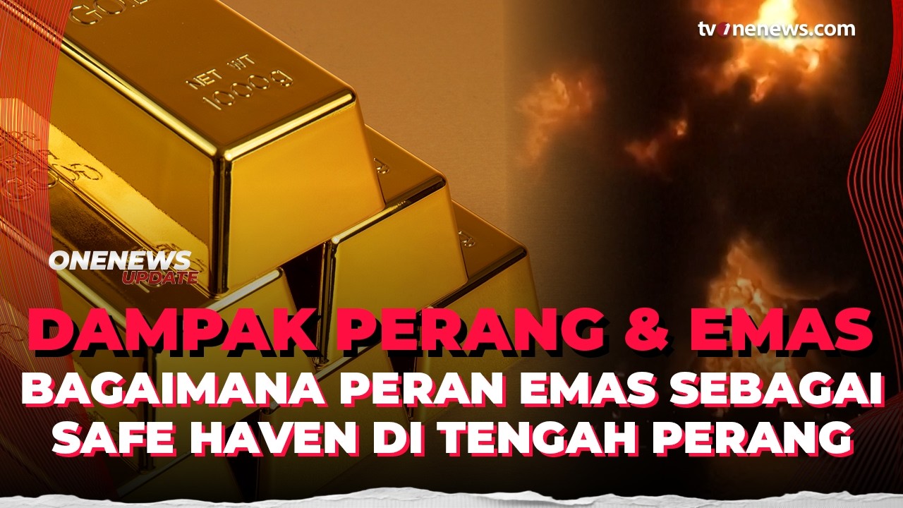 Harga emas Anjlok Lagi Gegara Perang Timteng, Tak Lagi Jadi Safe Haven? | OneNews Update