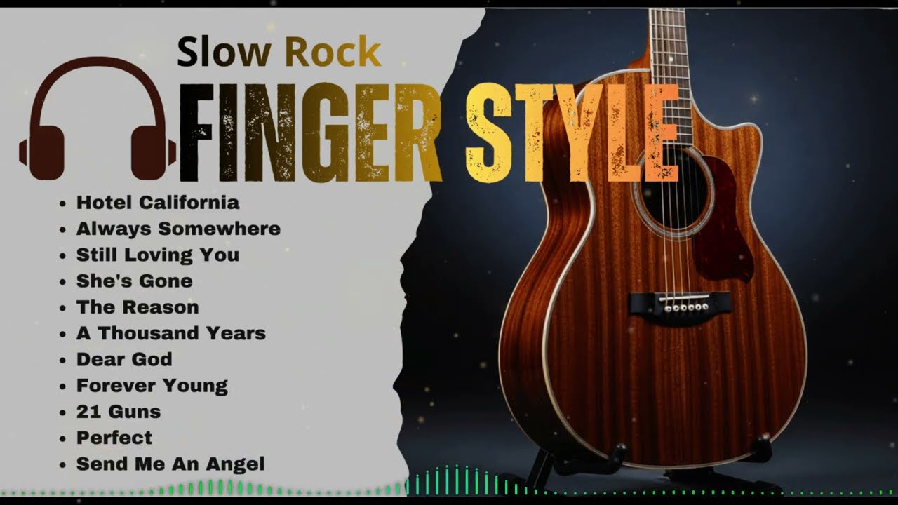 Classic 70s–90s Slow Rock Fingerstyle 💔 Deep Emotional Guitar That Moves Your Soul
