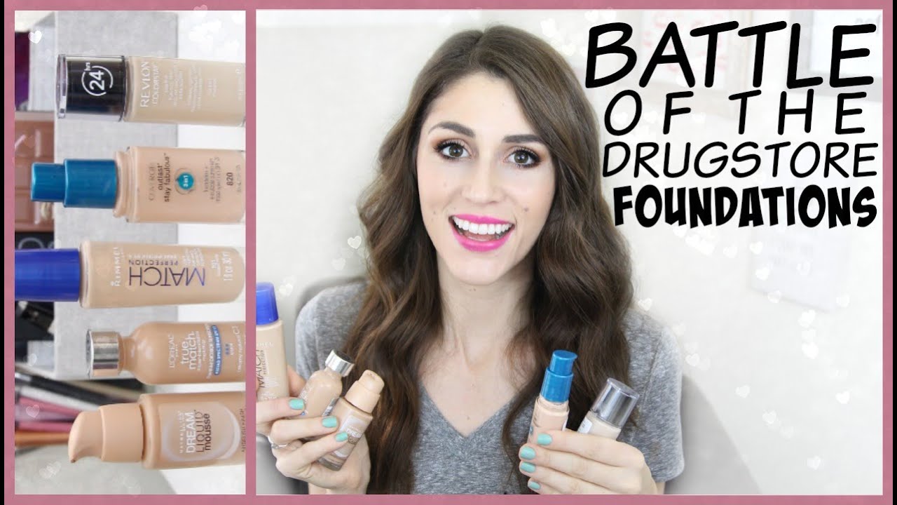 Battle of the Drugstore Foundation: Round 1