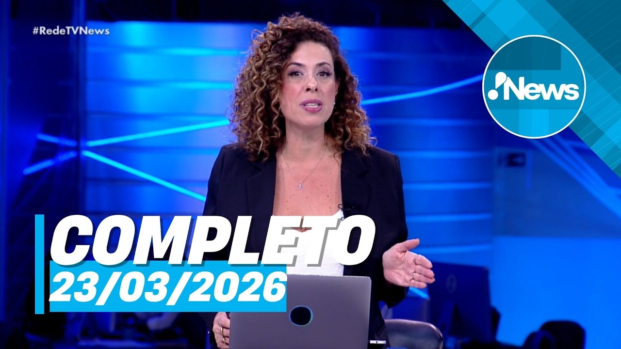 RedeTV! News (23/03/26) | Completo