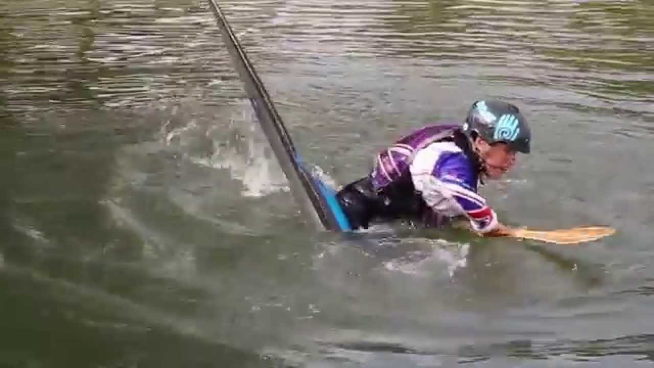 This is Squirt Boating  The Split wheel